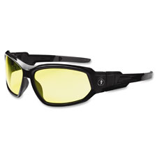 Ergodyne Loki Yellow Lens Safety Glasses