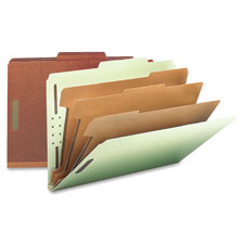 Smead SafeSHIELD 3-Divider Classification Folders