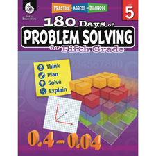 Shell Education Gr 5 180 Problem Solving Resource