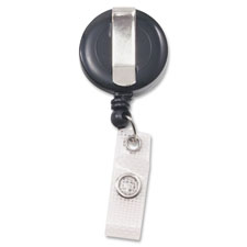 Advantus Badge Holder Deluxe Retractable ID Reel