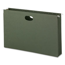 Smead 3-1/2" Expanding Std Green Hanging Pockets