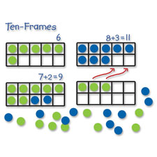 Learning Res. Giant Magnetic Ten-frame Set