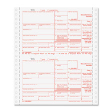 Tops 5-part Continuous 1099-MISC Form