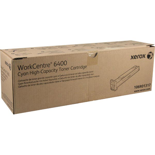 Xerox 106R01317 Cyan OEM Toner Cartridge