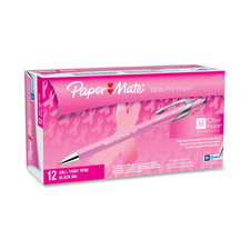 Paper Mate FlexGrip Pink Ribbon Retractable Pen