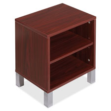 Lorell Concordia Mahogany Upper Desk Cabinet