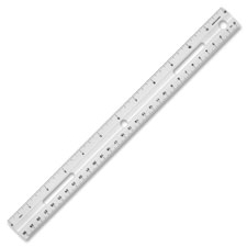 Bus. Source 12" Plastic Ruler