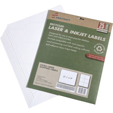 SKILCRAFT Recycled Printable Shipping Labels