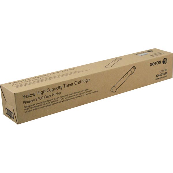 Xerox 106R01438 Yellow OEM Toner Cartridge