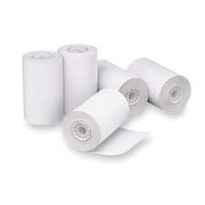 PM Company 1-ply Cash Register/ATM Rolls