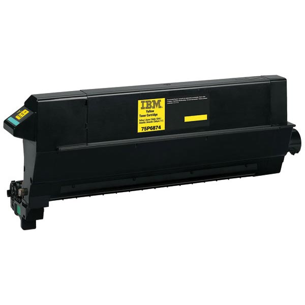 IBM 75P6874 Yellow OEM Toner Cartridge