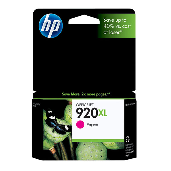 HP CD973AN (HP 920XL) Magenta OEM Inkjet Cartridge