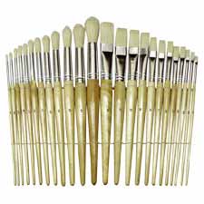 Chenille Kraft Round Preschool Paint Brush Set