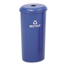 Safco Recycling Receptacle w/Lid