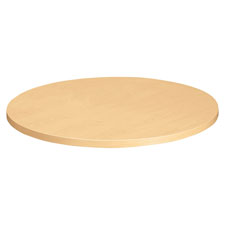 HON Maple Laminate Round Hospitality Tabletop