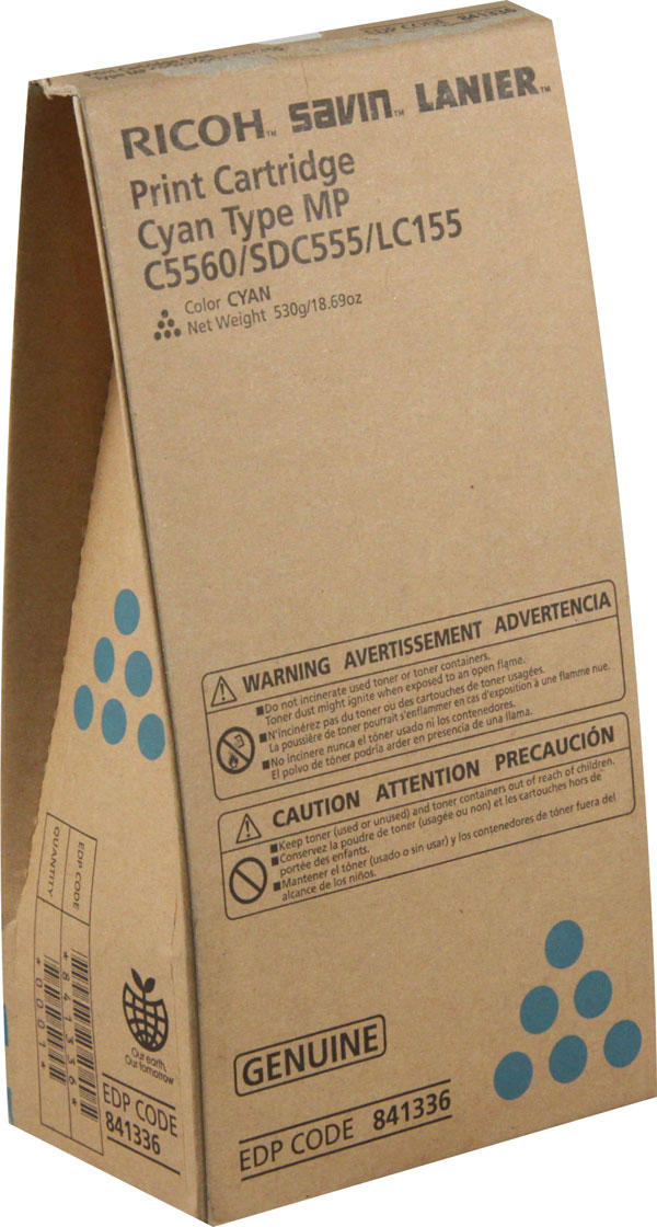 Gestetner 841336 Cyan OEM Toner