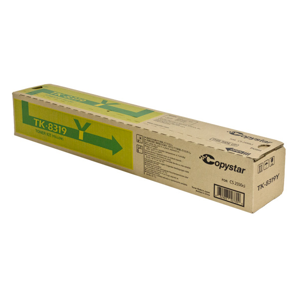 Copystar 1T02MVACS0 (TK-8319Y) Yellow OEM Toner Cartridge