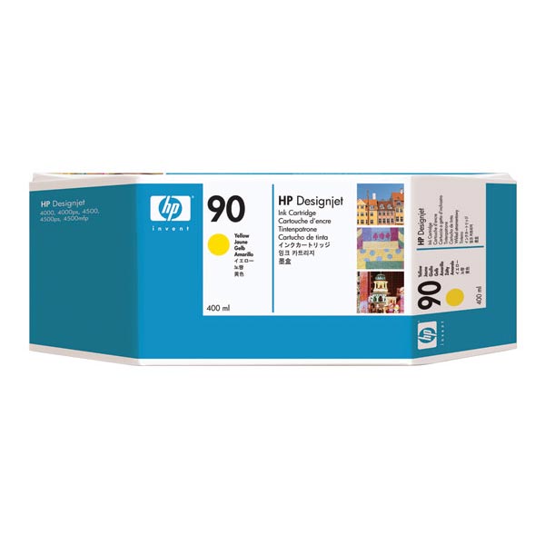 HP C5065A (HP 90) Yellow OEM Inkjet Cartridge