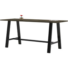 KFI Seating Midtown Solid Wood Top 41"H Table