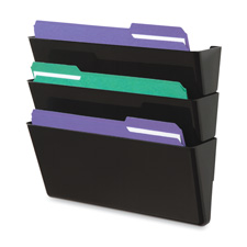 Deflecto Recycled DocuPocket Wall Files