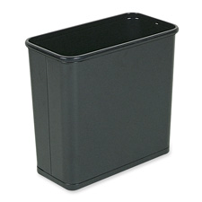 Rubbermaid Fire-Safe Rectangle Wastebasket