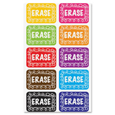 Ashley Prod. Chalk Design Mini Whiteboard Erasers