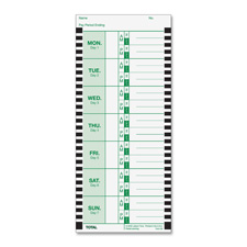 Lathem Thermal Time Clock Weekly Attendance Cards