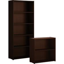 HON 101 Series Mocha Laminate Bookcase