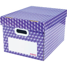 Storex Ind. Corrugated File Tote