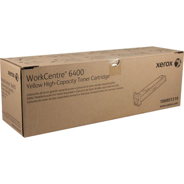 Xerox 106R01319 Yellow OEM Toner Cartridge