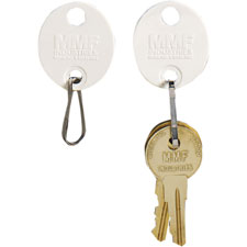 MMF Industries Oval Plastic Key Tags