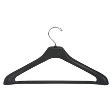 Lorell 1-piece Plastic Suit Hangers