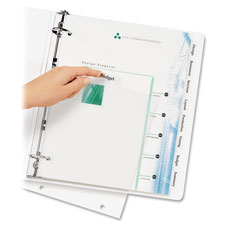 Avery Index Maker Clear Tab Plastic Dividers