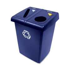 Rubbermaid Glutton 2 Stream Recycling Station