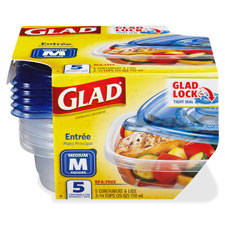 Clorox Glad 25-oz. Entree Storage Container Set