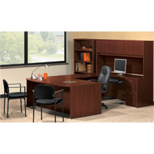 HON BL Series Medium Cherry Laminate Desking