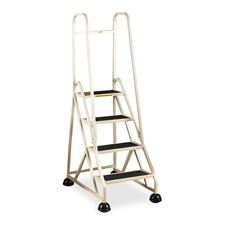 Cramer Dual Rail Four-step Aluminum Ladder