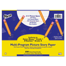 Pacon Multi-program Ruled Picture Story Paper