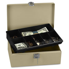 Iconex SecurIT Lock N' Latch Steel Cash Box