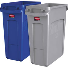 Rubbermaid Comm. Slim Jim Vented Container