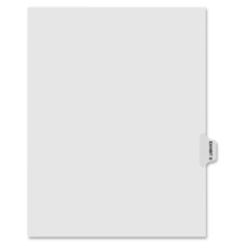 Kleer-Fax Laminated Side Tabs Index Dividers