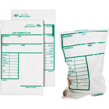 Quality Park Cash Transmittal Bags w/Redi-Strip