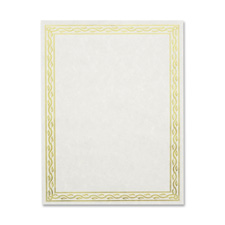 Geographics Premium Gold Foil Border Certificates