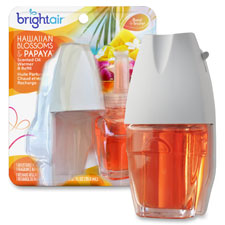 Bright Air Hawaiian Scented Oil Warmer Combo