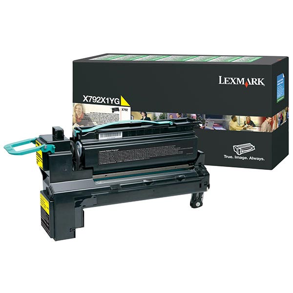 Lexmark X792X1YG Yellow OEM Toner