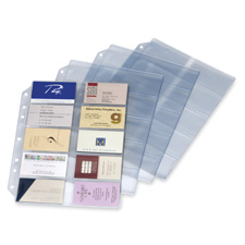 Cardinal EasyOpen Card File Binder Refill Pages