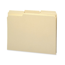 Smead Recycled 1/3 Cut Manila File Folders