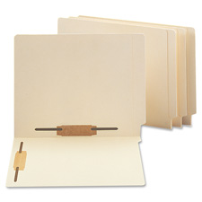 Smead End-Tab Straight Cut File Folder w/Fasteners