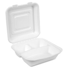 Dixie Foods EcoSmart 3-compartment Container