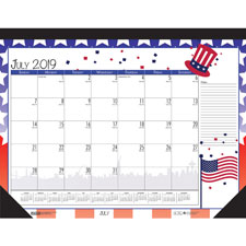 Doolittle Seasonal Holiday Academic Desk Pad